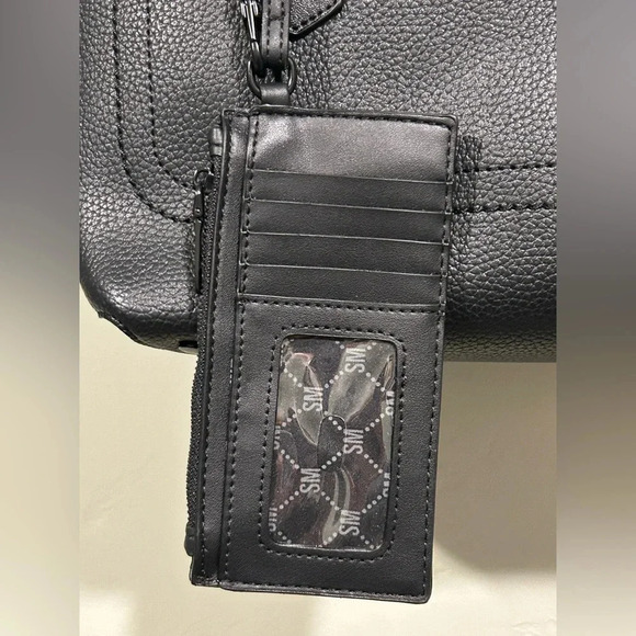 BRAND NEW WITH TAGS STEVE MADDEN MATTE BLACK BGOOSE TOTE. - Picture 11 of 11